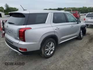 2021 Hyundai Palisade SE with VIN KM8R1DHE2MU274676, listed as a Copart auction lot 65011353 with 32,683 mi miles and . Bid and sale history available at DreamBid. Image 3.