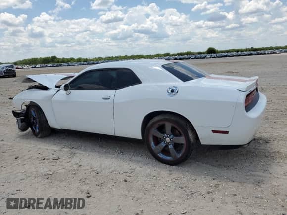 2014 Dodge Challenger Rallye Redline with VIN 2C3CDYAG6EH274063, listed as a Copart auction lot 56309455 with Not provided miles and Salvage title. Bid and sale history available at DreamBid. Image 2.