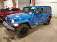 ✅ 2022 Jeep Wrangler Unlimited Sahara • VIN: 1C4HJXEGXNW234259 • Lot: 44083635. Listed on Copart with 25,894 mi. Free auction sales archive from the USA and detailed vehicle history report at DreamBid. Image 1.