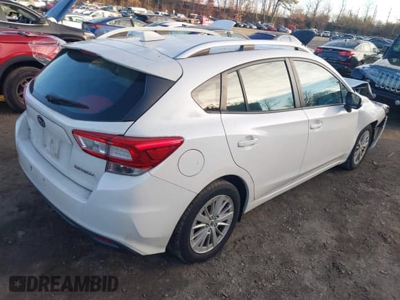 ✅ 2018 Subaru Impreza Premium • VIN: 4S3GTAB66J3729195 • Лот: 43786387. Опубликован ранее на IAAI с пробегом 105 270 миль. Бесплатный доступ к архиву аукционных продаж из США и подробный отчёт об истории автомобиля на DreamBid. Изображение 4.