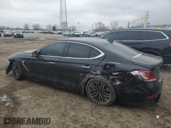 ✅ 2019 Genesis G70 Advanced • VIN: KMTG34LA4KU016698 • Lot: 44620145. Listed on Copart with 101,350 mi. Free auction sales archive from the USA and detailed vehicle history report at DreamBid. Image 2.