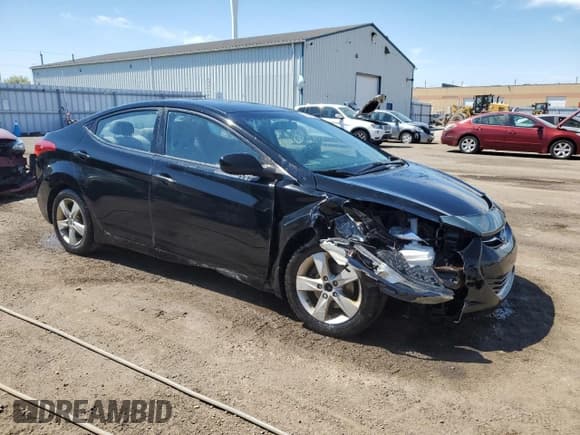✅ 2012 Hyundai Elantra GLS • VIN: 5NPDH4AEXCH096772 • Lot: 56947835. Listed on Copart with 224,793 mi. Free auction sales archive from the USA and detailed vehicle history report at DreamBid. Image 4.