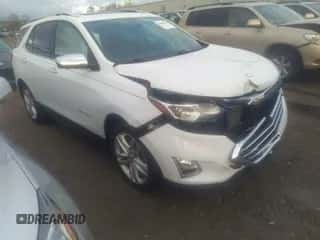 2020 Chevrolet Equinox Premier z VIN 3GNAXYEX3LS534571, wystawiony jako IAAI lot #43458472 z przebiegiem 116 711 mil mil oraz . Historia ofert i sprzedaży dostępna na DreamBid. Obrazek 1.