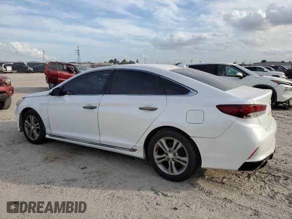 2018 Hyundai Sonata SEL with VIN 5NPE34AF9JH678080, listed as a Copart auction lot 89715465 with 69,531 mi miles and Clean title. Bid and sale history available at DreamBid. Image 2.