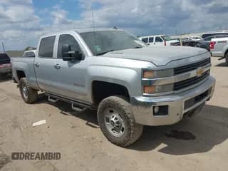 ✅ 2015 Chevrolet Silverado 2500HD LTZ • VIN: 1GC1KWE82FF161858 • Lot: 43302599. Listed on IAAI with 246,253 mi. Free auction sales archive from the USA and detailed vehicle history report at DreamBid. Image 1.