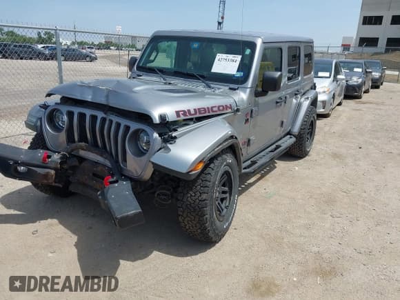 ✅ 2020 Jeep Wrangler Unlimited Rubicon • VIN: 1C4HJXFG6LW291022 • Lot: 42753384. Listed on IAAI with 46,465 mi. Free auction sales archive from the USA and detailed vehicle history report at DreamBid. Image 17.