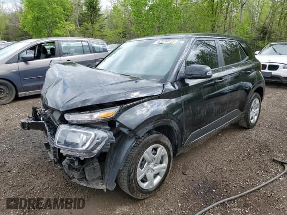 ✅ 2022 Hyundai Venue SE • VIN: KMHRB8A39NU191308 • Lot: 57039815. Listed on Copart with 91,845 mi. Free auction sales archive from the USA and detailed vehicle history report at DreamBid. Image 1.