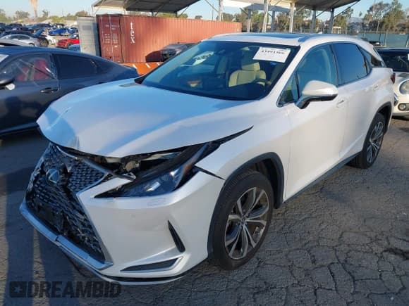 ✅ 2022 Lexus RX 350 • VIN: 2T2HZMAA3NC256035 • Lot: 43491500. Listed on IAAI with 8,935 mi. Free auction sales archive from the USA and detailed vehicle history report at DreamBid. Image 2.