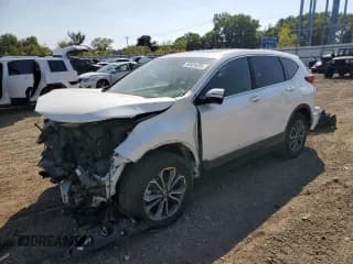 ✅ 2021 Honda CR-V EX • VIN: 5J6RW2H55ML014573 • Лот: 80924035. Опубликован ранее на Copart с пробегом 79 440 миль. Бесплатный доступ к архиву аукционных продаж из США и подробный отчёт об истории автомобиля на DreamBid. Изображение 1.