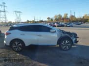 ✅ 2018 Nissan Murano SV • VIN: 5N1AZ2MH6JN108001 • Lot: 43625163. Listed on IAAI with Not provided. Free auction sales archive from the USA and detailed vehicle history report at DreamBid. Image 13.