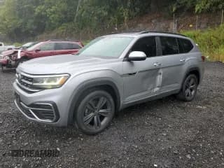 ✅ 2021 Volkswagen Atlas SE • VIN: 1V2RR2CA6MC521224 • Лот: 68949485. Опубликован ранее на Copart с пробегом 41 485 миль. Бесплатный доступ к архиву аукционных продаж из США и подробный отчёт об истории автомобиля на DreamBid. Изображение 1.