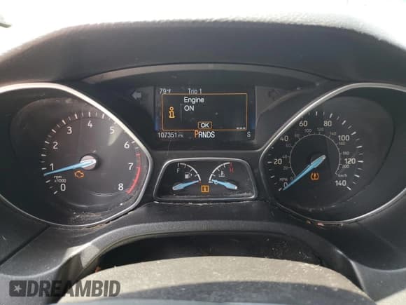 ✅ 2015 Ford Focus SE • VIN: 1FADP3F28FL348729 • Lot: 61936225. Listed on Copart with 107,351 mi. Free auction sales archive from the USA and detailed vehicle history report at DreamBid. Image 9.