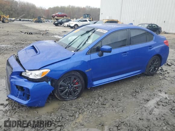 ✅ 2018 Subaru WRX • VIN: JF1VA1A67J9832868 • Lot: 53029645. Listed on Copart with Not provided. Free auction sales archive from the USA and detailed vehicle history report at DreamBid. Image 1.