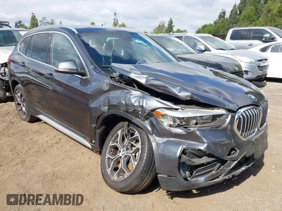 ✅ 2021 BMW X1 sDrive28i • VIN: WBXJG7C08M5S35553 • Lot: 43176705. Wystawiony na IAAI z przebiegiem 44 732 mil. Bezpłatny archiwum sprzedaży aukcyjnych z USA i szczegółowy raport historii pojazdu na DreamBid. Zdjęcie 1.