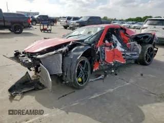 ✅ 2023 Chevrolet Corvette 3LT • VIN: 1G1YC2D48P5102591 • Lot: 55066325. Listed on Copart with 6,152 mi. Free auction sales archive from the USA and detailed vehicle history report at DreamBid. Image 1.