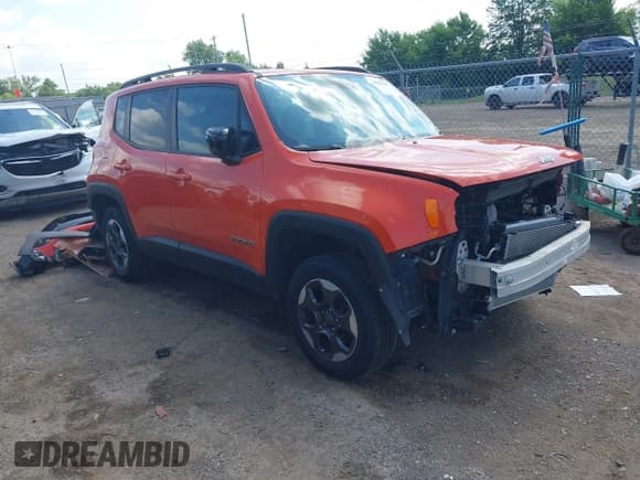 ✅ 2017 Jeep Renegade Sport • VIN: ZACCJBAB5HPG00721 • Lot: 42592640. Wystawiony na IAAI z przebiegiem 146 646 mil. Bezpłatny archiwum sprzedaży aukcyjnych z USA i szczegółowy raport historii pojazdu na DreamBid. Zdjęcie 1.