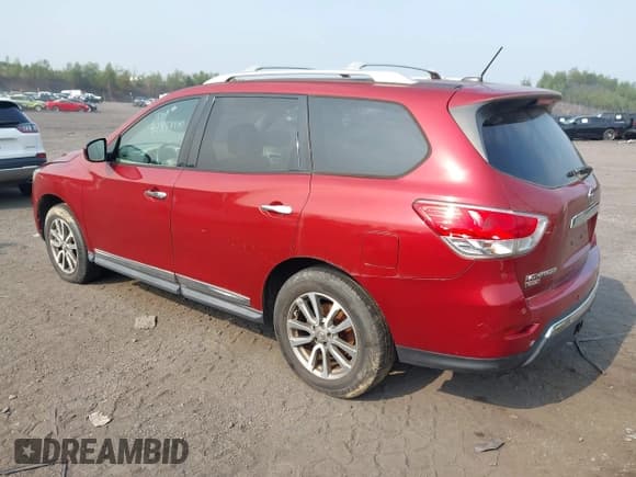 ✅ 2013 Nissan Pathfinder SL • VIN: 5N1AR2MM3DC627018 • Lot: 42854840. Listed on IAAI with 123,416 mi. Free auction sales archive from the USA and detailed vehicle history report at DreamBid. Image 3.