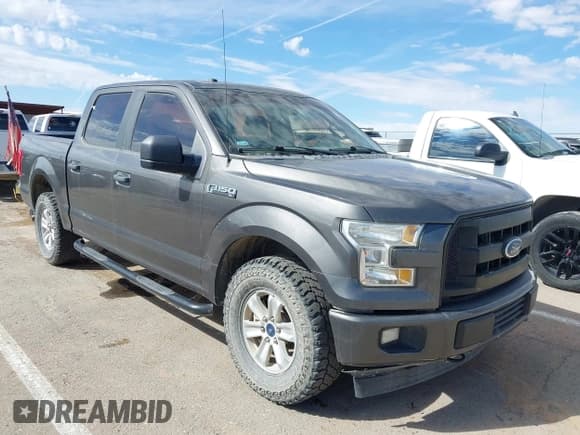 ✅ 2017 Ford F-150 XL • VIN: 1FTEW1EF7HKD58316 • Lot: 43503180. Listed on IAAI with 103,108 mi. Free auction sales archive from the USA and detailed vehicle history report at DreamBid. Image 1.