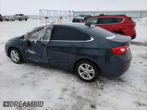 ✅ 2017 Chevrolet Cruze LT • VIN: 1G1BH5SE5H7230166 • Lot: 73652072. Listed on Copart with 53,032 mi. Free auction sales archive from the USA and detailed vehicle history report at DreamBid. Image 2.