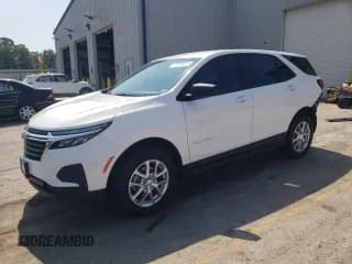 ✅ 2024 Chevrolet Equinox LS • VIN: 3GNAX5EGXRL261565 • Лот: 71784235. Опубликован ранее на Copart с пробегом 938 миль. Бесплатный доступ к архиву аукционных продаж из США и подробный отчёт об истории автомобиля на DreamBid. Изображение 1.