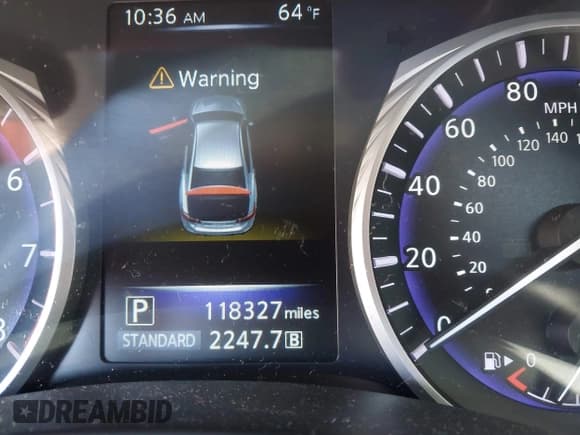 ✅ 2017 Infiniti Q50 Premium • VIN: JN1CV7AR8HM681875 • Lot: 41891088. Listed on IAAI with 118,327 mi. Free auction sales archive from the USA and detailed vehicle history report at DreamBid. Image 15.