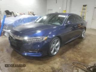 ✅ 2019 Honda Accord Touring • VIN: 1HGCV2F92KA028185 • Lot: 93535335. Listed on Copart with 49,313 mi. Free auction sales archive from the USA and detailed vehicle history report at DreamBid. Image 1.