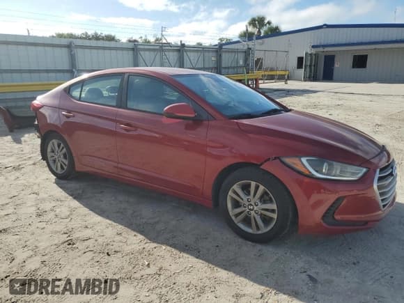 ✅ 2017 Hyundai Elantra SE • VIN: KMHD84LF5HU075276 • Lot: 72097935. Listed on Copart with 117,720 mi. Free auction sales archive from the USA and detailed vehicle history report at DreamBid. Image 4.