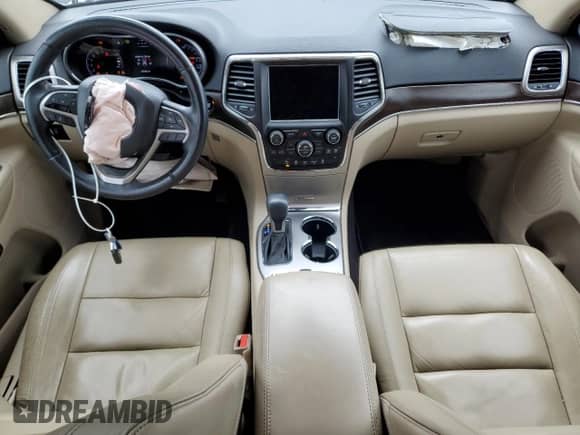 2018 Jeep Grand Cherokee Sterling z VIN 1C4RJFBGXJC389361, wystawiony jako Copart lot #59385415 z przebiegiem 78 186 mil mil oraz Szkoda całkowita • Salvage title. Historia ofert i sprzedaży dostępna na DreamBid. Obrazek 8.