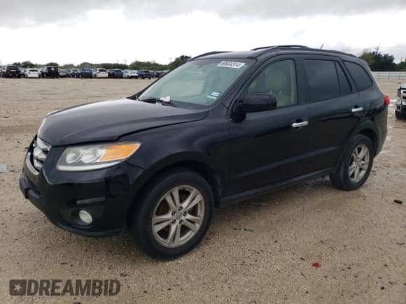 ✅ 2012 Hyundai Santa Fe Limited • VIN: 5XYZK4AG6CG110778 • Lot: 69934314. Listed on Copart with 172,850 mi. Free auction sales archive from the USA and detailed vehicle history report at DreamBid. Image 1.