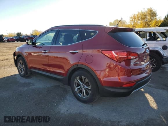 ✅ 2013 Hyundai Santa Fe Sport • VIN: 5XYZU3LA4DG020558 • Lot: 90250505. Listed on Copart with 185,942 mi. Free auction sales archive from the USA and detailed vehicle history report at DreamBid. Image 2.