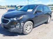 ✅ 2018 Chevrolet Equinox LS • VIN: 3GNAXHEV4JL347605 • Lot: 43313680. Listed on IAAI with 94,047 mi. Free auction sales archive from the USA and detailed vehicle history report at DreamBid. Image 2.