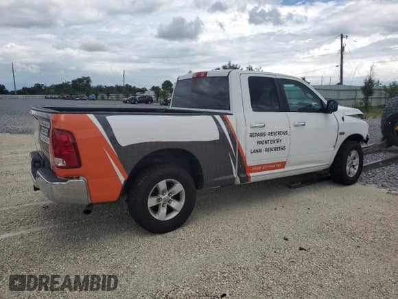 2015 Ram 1500 SLT z VIN 1C6RR6GTXFS578403, wystawiony jako Copart lot #68004065 z przebiegiem 142 903 mil mil oraz Czysty tytuł • Clean title. Historia ofert i sprzedaży dostępna na DreamBid. Obrazek 3.