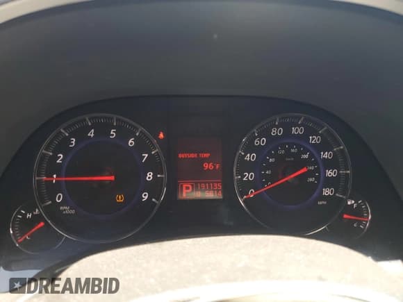 ✅ 2011 Infiniti FX • VIN: JN8AS1MW4BM140135 • Lot: 66211685. Listed on Copart with 191,135 mi. Free auction sales archive from the USA and detailed vehicle history report at DreamBid. Image 9.