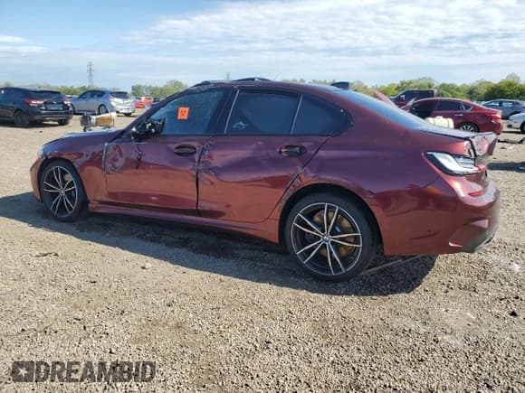 ✅ 2020 BMW 3 Series M340i xDrive • VIN: WBA5U9C04LA380160 • Lot: 86107905. Listed on Copart with Not provided. Free auction sales archive from the USA and detailed vehicle history report at DreamBid. Image 2.