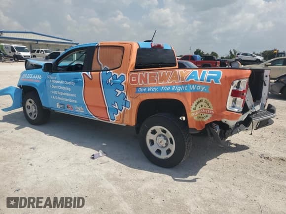 ✅ 2022 Chevrolet Colorado 4WD Work Truck • VIN: 1GCGTBEN3N1157688 • Лот: 63866944. Опубликован ранее на Copart с пробегом Не указан. Бесплатный доступ к архиву аукционных продаж из США и подробный отчёт об истории автомобиля на DreamBid. Изображение 2.