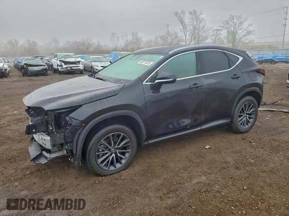 ✅ 2025 Lexus NX 350h • VIN: 2T2AKCEZ4SC046619 • Lot: 93371075. Listed on Copart with 4,560 mi. Free auction sales archive from the USA and detailed vehicle history report at DreamBid. Image 1.