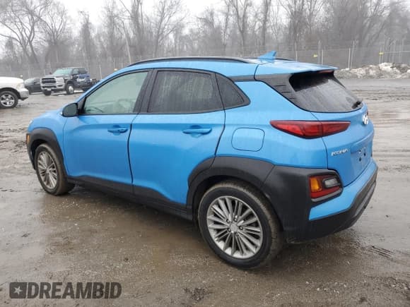 ✅ 2019 Hyundai Kona SEL • VIN: KM8K62AAXKU352858 • Лот: 39736644. Опубликован ранее на Copart с пробегом 46 660 миль. Бесплатный доступ к архиву аукционных продаж из США и подробный отчёт об истории автомобиля на DreamBid. Изображение 2.
