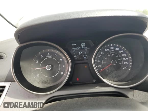 ✅ 2012 Hyundai Elantra GLS • VIN: 5NPDH4AE5CH079720 • Lot: 59870535. Listed on Copart with 204,164 mi. Free auction sales archive from the USA and detailed vehicle history report at DreamBid. Image 9.