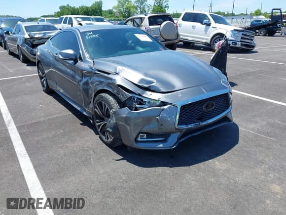 ✅ 2017 Infiniti Q60 Premium • VIN: JN1EV7EL2HM550150 • Лот: 42324819. Опубликован ранее на IAAI с пробегом 104 799 миль. Бесплатный доступ к архиву аукционных продаж из США и подробный отчёт об истории автомобиля на DreamBid. Изображение 1.