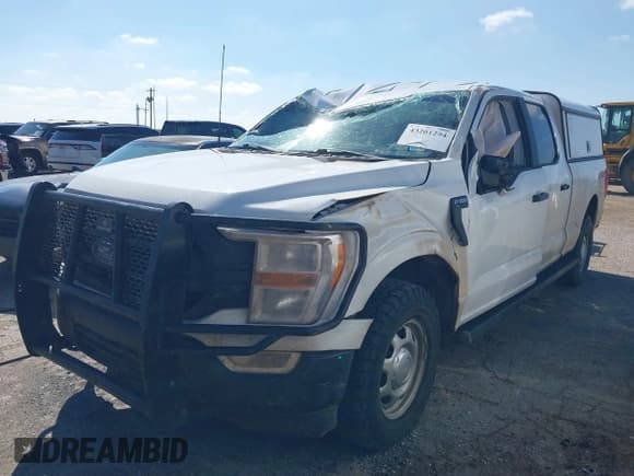 ✅ 2022 Ford F-150 XL • VIN: 1FTFW1E55NKD45409 • Lot: 43201294. Listed on IAAI with 112,965 mi. Free auction sales archive from the USA and detailed vehicle history report at DreamBid. Image 2.
