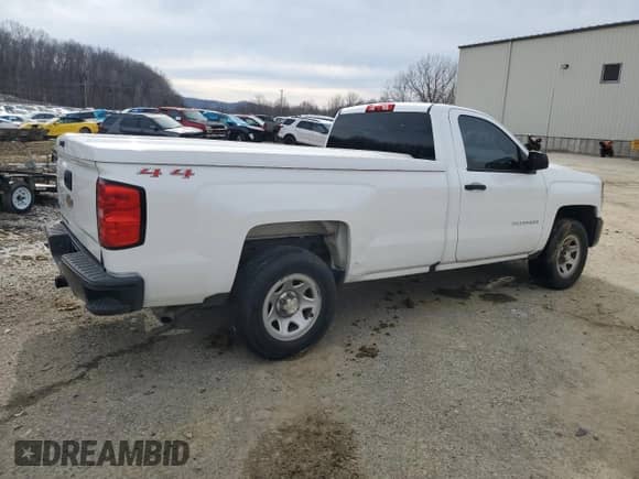 2016 Chevrolet Silverado 1500 Work Truck z VIN 1GCNKNEH5GZ184062, wystawiony jako Copart lot #46354505 z przebiegiem 191 427 mil mil oraz Czysty tytuł • Clean title. Historia ofert i sprzedaży dostępna na DreamBid. Obrazek 3.
