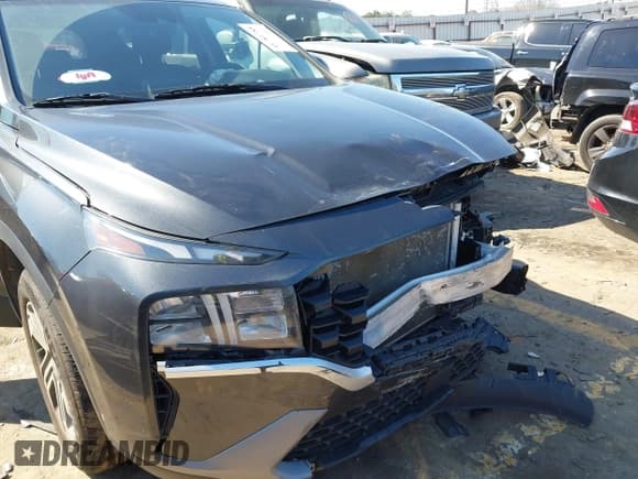 ✅ 2022 Hyundai Santa Fe SE • VIN: 5NMS14AJ4NH376650 • Lot: 41781788. Listed on IAAI with 27,253 mi. Free auction sales archive from the USA and detailed vehicle history report at DreamBid. Image 6.