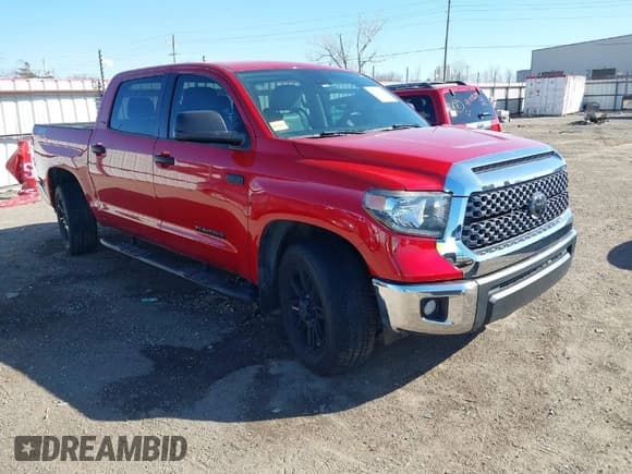 ✅ 2020 Toyota Tundra SR5 • VIN: 5TFEY5F12LX261346 • Lot: 41763037. Listed on IAAI with 70,223 mi. Free auction sales archive from the USA and detailed vehicle history report at DreamBid. Image 1.