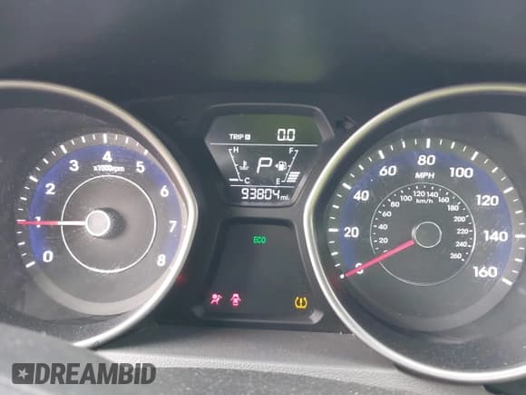 ✅ 2012 Hyundai Elantra Limited • VIN: KMHDH4AE1CU306869 • Lot: 43290877. Listed on IAAI with 93,804 mi. Free auction sales archive from the USA and detailed vehicle history report at DreamBid. Image 7.