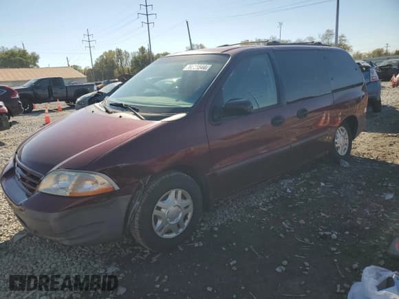 ✅ 2000 Ford Windstar LX • VIN: 2FMZA5142YBD01992 • Lot: 76601544. Wystawiony na Copart z przebiegiem 57 033 mil. Bezpłatny archiwum sprzedaży aukcyjnych z USA i szczegółowy raport historii pojazdu na DreamBid. Zdjęcie 1.