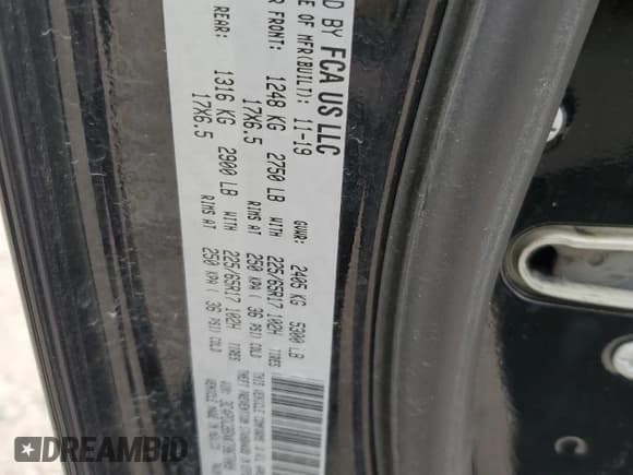 ✅ 2019 Dodge Journey SE • VIN: 3C4PDCBBXKT867009 • Lot: 70303325. Wystawiony na Copart z przebiegiem 87 815 mil. Bezpłatny archiwum sprzedaży aukcyjnych z USA i szczegółowy raport historii pojazdu na DreamBid. Zdjęcie 12.