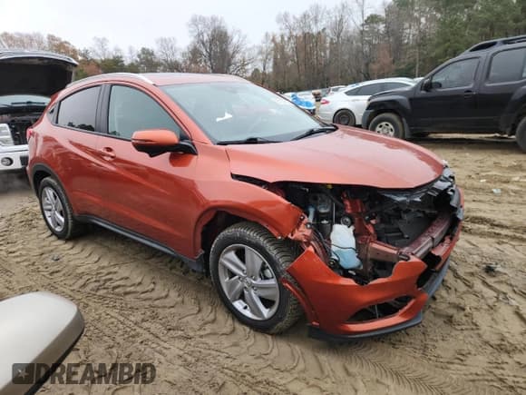 ✅ 2020 Honda HR-V EX • VIN: 3CZRU6H52LM706655 • Лот: 93192615. Опубликован ранее на Copart с пробегом 64 823 миль. Бесплатный доступ к архиву аукционных продаж из США и подробный отчёт об истории автомобиля на DreamBid. Изображение 4.