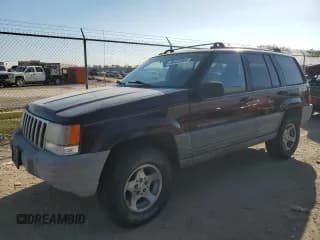 ✅ 1998 Jeep Grand Cherokee Laredo • VIN: 1J4FX58SXWC144715 • Lot: 86423594. Listed on Copart with 93,936 mi. Free auction sales archive from the USA and detailed vehicle history report at DreamBid. Image 1.