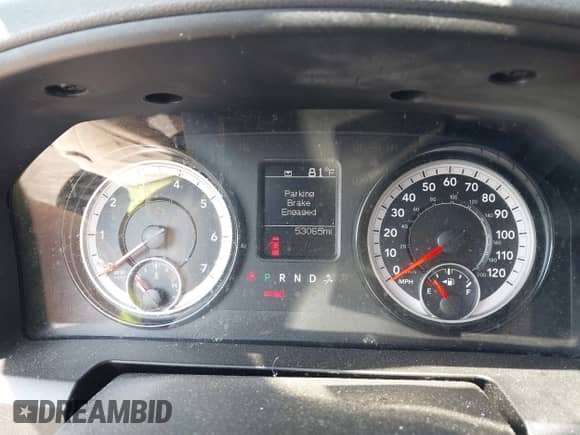 2019 Ram 1500 Tradesman with VIN 1C6RR7FG4KS624571, listed as a IAAI auction lot 42463369 with 53,065 mi miles and . Bid and sale history available at DreamBid. Image 7.
