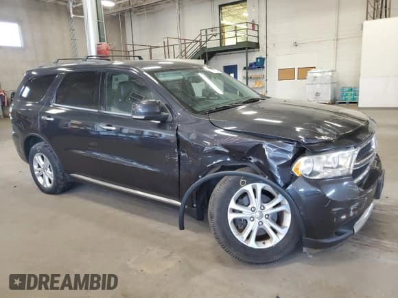 ✅ 2013 Dodge Durango Crew • VIN: 1C4RDJDGXDC692037 • Lot: 81772185. Listed on Copart with 194,716 mi. Free auction sales archive from the USA and detailed vehicle history report at DreamBid. Image 4.